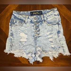 Juniors size 1, 24” waist- shorts